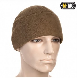 Skullies & Beanies Winter Hat Windproof Fleece 380 Mens Watch Cap Military Skull Cap Beanie - Coyote - CO187Y5EO4Z