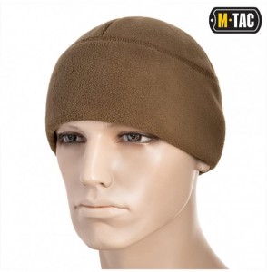 Skullies & Beanies Winter Hat Windproof Fleece 380 Mens Watch Cap Military Skull Cap Beanie - Coyote - CO187Y5EO4Z