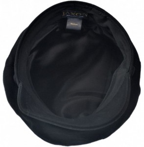 Newsboy Caps Fiddler's Cotton Cap - Black - CU1147W6LBB