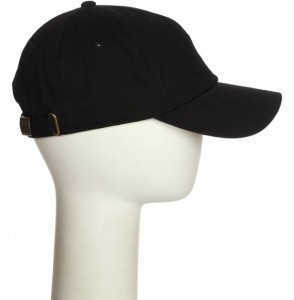 Baseball Caps Custom Hat A to Z Initial Letters Classic Baseball Cap- Black Hat White Black - Letter K - C518NH99ZZ7