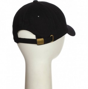 Baseball Caps Custom Hat A to Z Initial Letters Classic Baseball Cap- Black Hat White Black - Letter K - C518NH99ZZ7