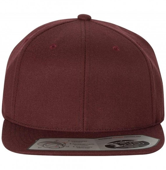 Baseball Caps Men's 110 Classic Snapback - Maroon - CN18H6QL76X