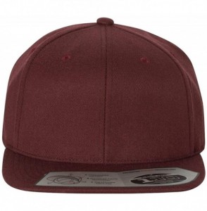 Baseball Caps Men's 110 Classic Snapback - Maroon - CN18H6QL76X