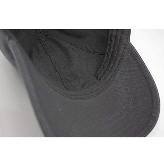 Baseball Caps Blank Dad Hat Cotton Adjustable Baseball Cap - Charcoal Gray - CO12NUP98CF