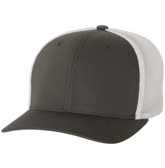 Baseball Caps Trucker Cap - 6511 - Charcoal/White - CG12NV1EIAW