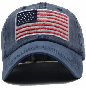 Baseball Caps Unisex Baseball Caps-Flag Embroidery Washed Cotton Hat for Women Men-55-60cm - Coffee - CQ18Y7DHKWM