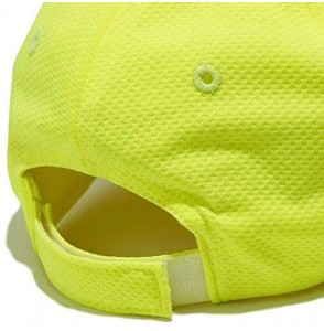 Baseball Caps Adult Baseball Hat - Men & Women Ball Cap- One Size - Safety Yellow - CH18S7UCE0M