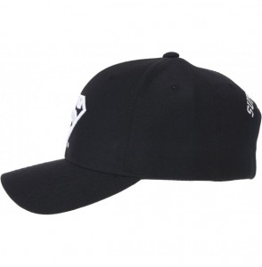 Baseball Caps Superman Shield Baseball Cap Simple Plain Cotton Hat AC11015 - Black - CT18E5CTWSO