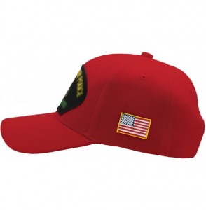 Baseball Caps US Navy - Korean War Veteran Hat/Ballcap Adjustable One Size Fits Most - Red - CQ18HCG5M5I