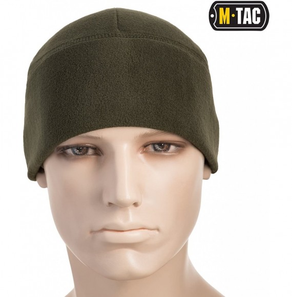 Skullies & Beanies Skull Cap Fleece 330 Winter Hat Mens Military Watch Tactical Beanie - Olive - C6187Y6I0LI