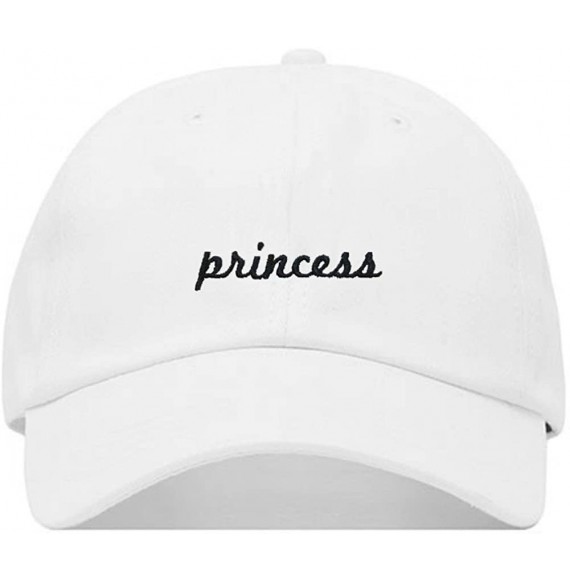 Baseball Caps Princess Baseball Hat- Embroidered Dad Cap- Unstructured Soft Cotton- Adjustable Strap Back (Multiple Colors) -...