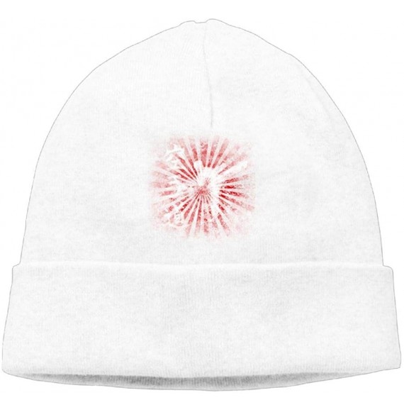 Skullies & Beanies Beanie Hat Karate Letter Slouchy Knit Cap for Unisex - White - C218K5R209X