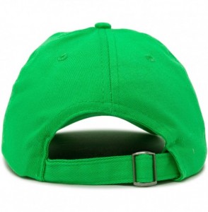 Baseball Caps Rainbow Baseball Cap Womens Hats Cute Hat Soft Cotton Caps - Kelly Green - CU18MCAL5YY