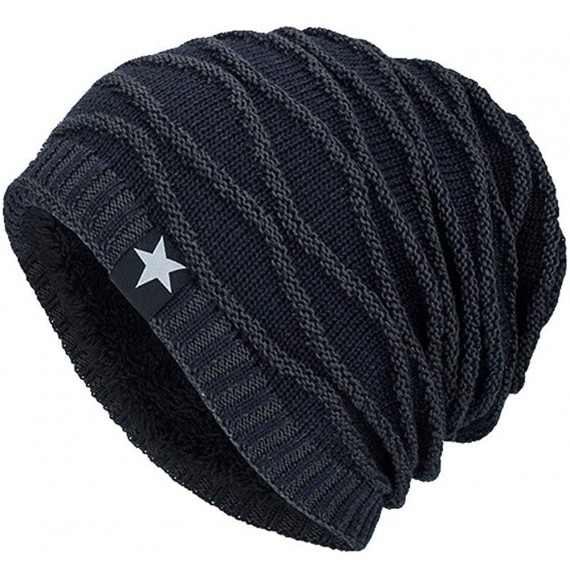 Baseball Caps Unisex Stretch Outdoor Beanies - E-unisex Navy - CB1924520GI