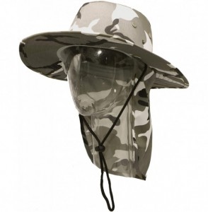 Sun Hats Bora Booney Sun Hat for Outdoor Wide Brim Cap with UPF 50+ Protection - City Camouflage - CH18H6Q3UN5