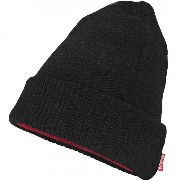 Skullies & Beanies Adult Unisex Cool Cotton Beanie Slouch Skull Cap Long Baggy Winter Hat Warm - Solid - Dark Gray - CJ18KZM33SN