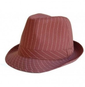 Fedoras Pinstripe Lightweight Fedora Hat - CM1128MFIRZ