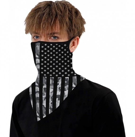 Balaclavas Men Women Face Cover Mask Bandana Ear Loops Balaclava Neck Gaiters for Outdoor Dust Wind Sun Protection - Color02 ...