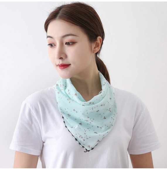 Balaclavas Women Multifunctional Bandana Chiffon Headband Scarf Balaclava Sun UV Protection - A2 - CQ198S0WGQ3