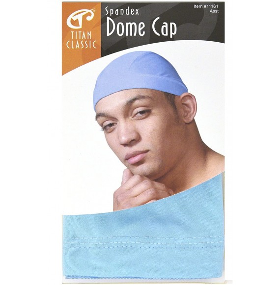 Skullies & Beanies Titan Classic Spandex Dome - Sky Blue - CX12N8WMMCL