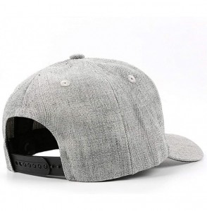 Baseball Caps Unisex Dad Cap Trucker Hat Casual Breathable Baseball Snapback - Grey-31 - CJ18AI9KZTT