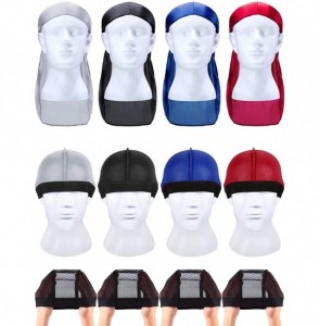 Skullies & Beanies Pieces Unisex Straps Headwraps Elastic - C4193YAXW9M