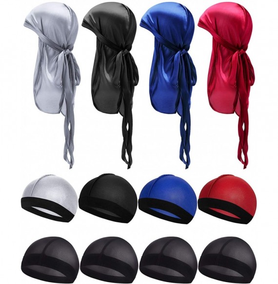 Skullies & Beanies Pieces Unisex Straps Headwraps Elastic - C4193YAXW9M