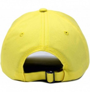 Baseball Caps Dog Mom Baseball Cap Women's Hats Dad Hat - Minion Yellow - C618KWHM3DQ