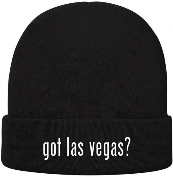 Skullies & Beanies got las Vegas? - Soft Adult Beanie Cap - Black - CK18AYTRCLH