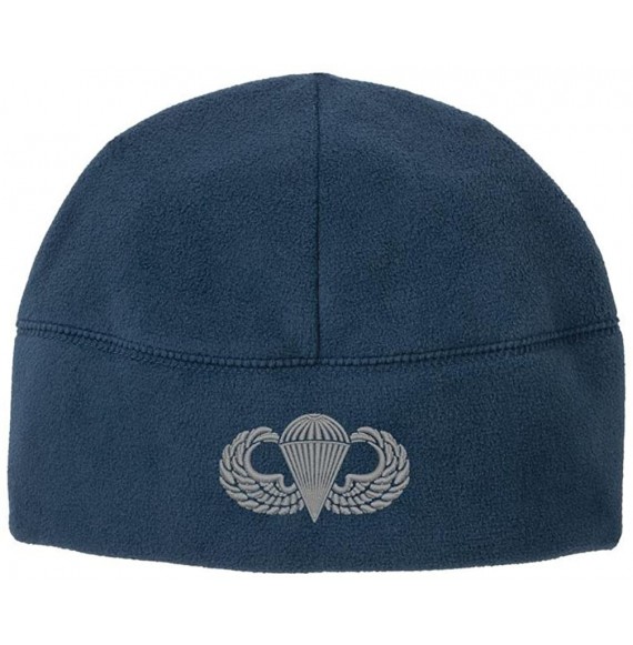 Skullies & Beanies Army Basic Parachutist Badge Veteran Jump Wings Embroidered Beanie Watch Cap - Blue - CF186MO22OZ