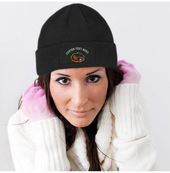 Skullies & Beanies Custom Embroidered Operator Unisex Acrylic - CJ18H5N5MGZ