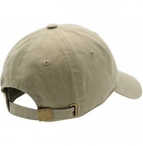 Baseball Caps Baseball Cap for Men Women - 100% Cotton Classic Dad Hat - Khaki - C218EE4GZ3O