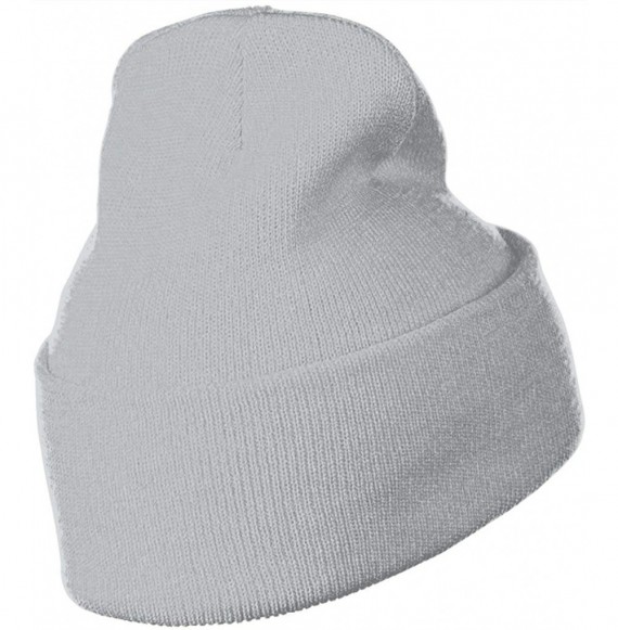 Skullies & Beanies Women & Men Bompton Winter Warm Beanie Hats Stretch Skull Ski Knit Hat Cap - Gray - CP18MGDCKGK