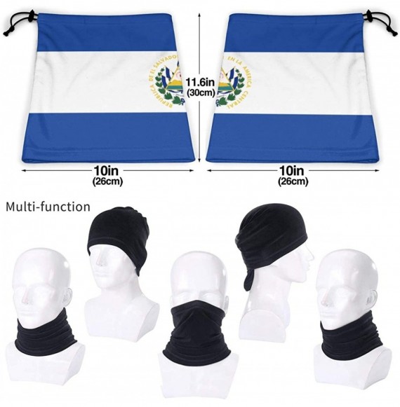 Balaclavas Honduras Flag Banner Bricks Wall Face Cover - Face Scarf Head Wraps Neck Gaiter Balaclava for Outdoor Sports - CU1...