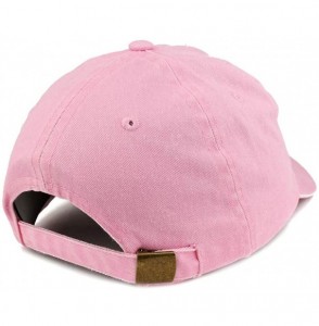 Baseball Caps Vintage 1980 Embroidered 40th Birthday Soft Crown Washed Cotton Cap - Pink - CO180WXY2O9