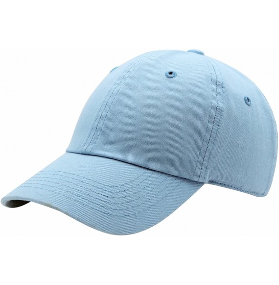 Baseball Caps Baseball Cap for Men Women - 100% Cotton Classic Dad Hat - Sky - C618EE5WLXC