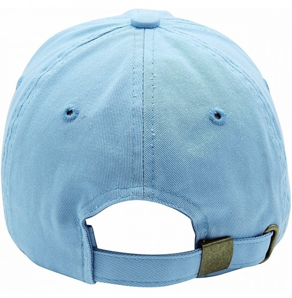 Baseball Caps Baseball Cap for Men Women - 100% Cotton Classic Dad Hat - Sky - C618EE5WLXC