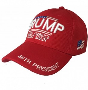 Baseball Caps Donald Trump 2020 Hat - Make America Great Again 3D Embroidery American Flag Donald Trump MAGA Baseball Cap - R...