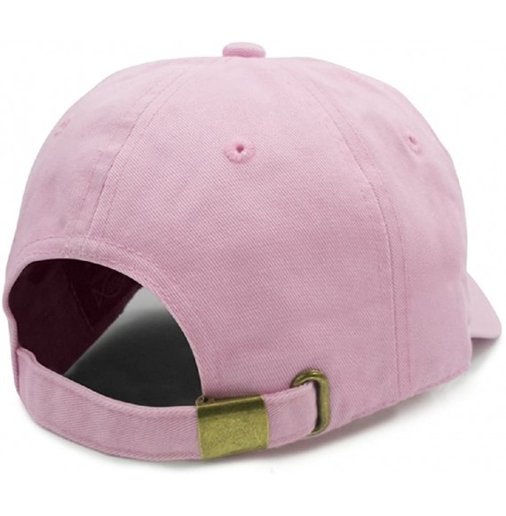 Baseball Caps Pink Ribbon Dad Hat - Pink - CL18957EG0C