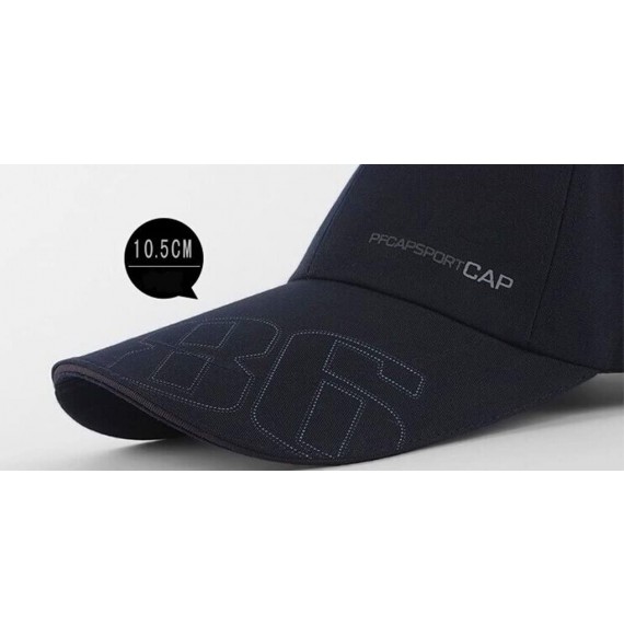 Baseball Caps Men's Baseball Caps Adjustable Cap Beach Hat Sun Visor Fashion - Blue - CN11WU5PA7H