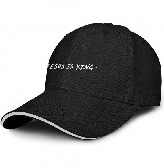 Skullies & Beanies Jesus-is-King-Kanye-west-Cap Unisex Hip-hop Cap Adjustable Truck Driver Hats - Jesus is King - CV18ZLK84MD