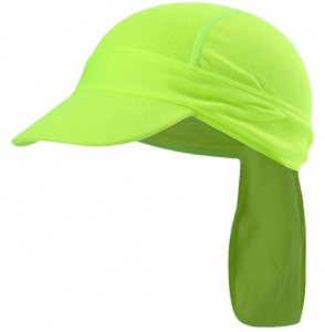 Skullies & Beanies Skull Caps & Sweat Wicking Cooling Beanie with Brim for Men and Women - Green - CS18RAN6X4Y