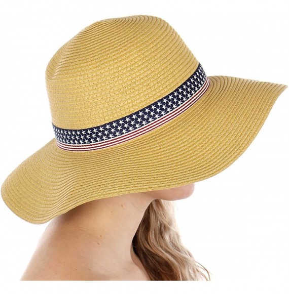 Sun Hats Beach Hats for Women - Wide Brim Summer Sun hat - Floppy Paper Straw UPF Sun Protection - Travel Outdoor Hiking - CY...