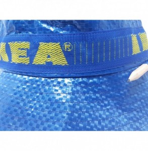 Bucket Hats IKEA Bucket Hat with Pencil Handmade Cap Fashion Street Wear Blue - CK18ZZS9SMW