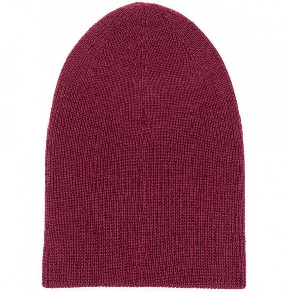 Skullies & Beanies Beanie Hat Warm Soft Winter Ski Knit Skull Cap for Men Women - Tc1wcdb-red - CE18L8GMOCE