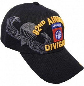 Baseball Caps US Warriors U.S. Army 82nd Airborne Division - Black - CH11IZNOQAF