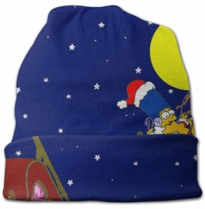 Skullies & Beanies Bart Simpson Knitted Children Fashion Hatsoft - Black7 - C5198C8Z9HY