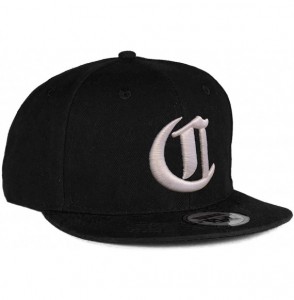 Baseball Caps Snapback Hat Raised 3D Embroidery Letter Baseball Cap Hiphop Headwear - C - CE11WND4D2Z