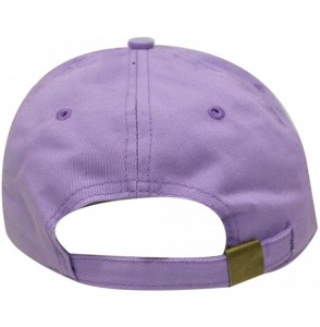 Baseball Caps Cute Snake Emoji Cotton Baseball Caps - Lilac - C61862MRSHM