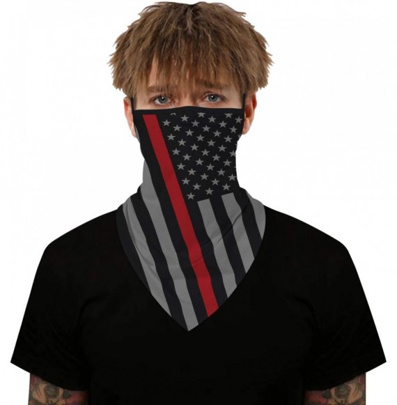 Balaclavas Seamless Triangle Bandana Motorcycle - Print-8 - C9198DTH8X6